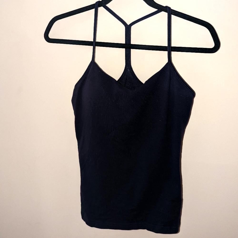 Navy Blue Flo-Y Lululemon Tank Size 4
